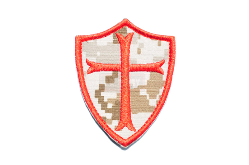Navy Seals Crusader Cross Patch ( AOR1 x RED ) ( Free Shipping )