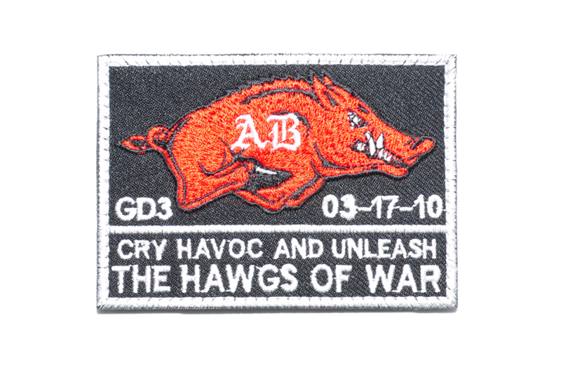 Navy Seals " The Hawgs of War " Patch ( Free Shipping )