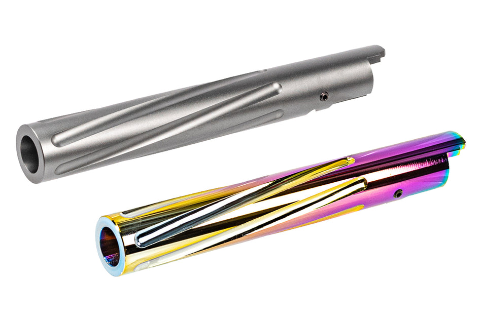 Nine Ball Fluted Outer Barrel For Marui TM Hi-Capa GBBP Series -Rainbow