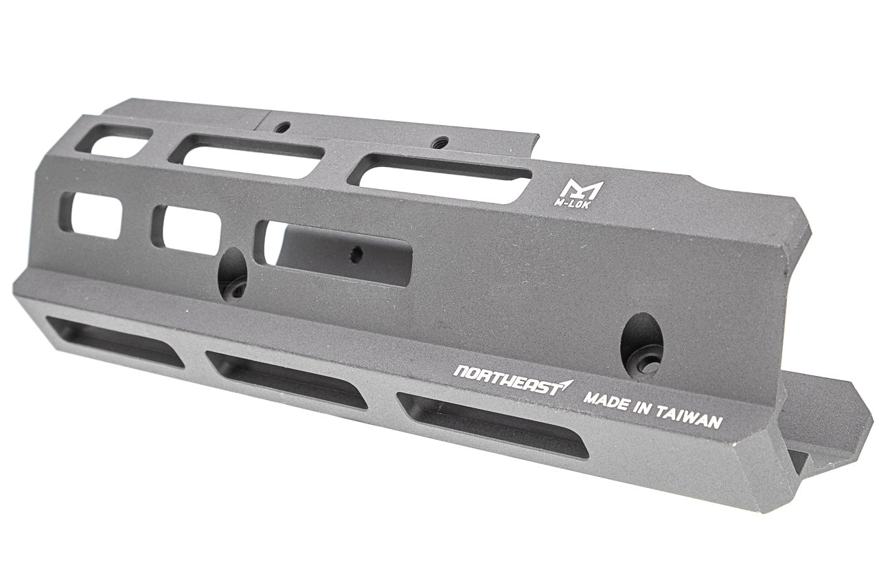 Northeast CNC Aluminum Modernized Tactical M-LOK Handguard Rail for MP2A1 / UZI GBB Airsoft