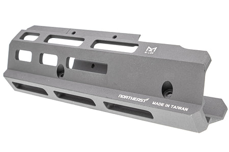 Northeast CNC Aluminum Modernized Tactical M-LOK Handguard Rail for MP2A1 / UZI GBB Airsoft