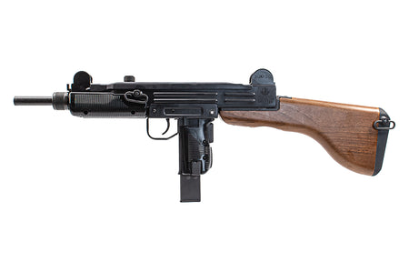 Northeast UZI 50 Co2 GBB Airsoft Submachine Gun ( Type 3 QD Real Wood Stock / Israeli / 1950s Style Early Model / IDF Mil Issue Style )