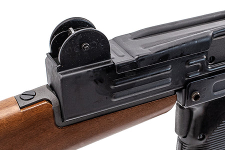 Northeast UZI 50 Co2 GBB Airsoft Submachine Gun ( Type 3 QD Real Wood Stock / Israeli / 1950s Style Early Model / IDF Mil Issue Style )