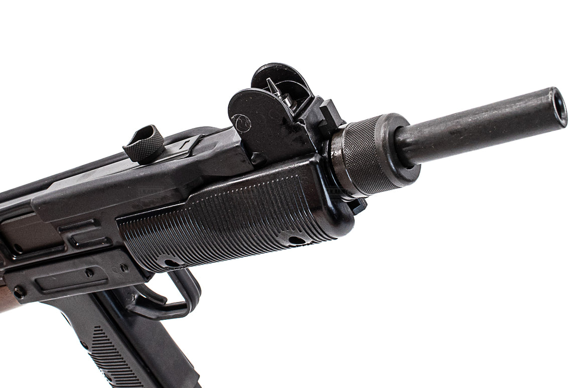 Northeast UZI 50 Co2 GBB Airsoft Submachine Gun ( Type 3 QD Real Wood Stock / Israeli / 1950s Style Early Model / IDF Mil Issue Style )