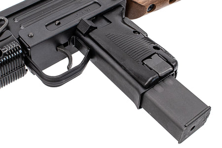 Northeast UZI 50 Co2 GBB Airsoft Submachine Gun ( Type 3 QD Real Wood Stock / Israeli / 1950s Style Early Model / IDF Mil Issue Style )