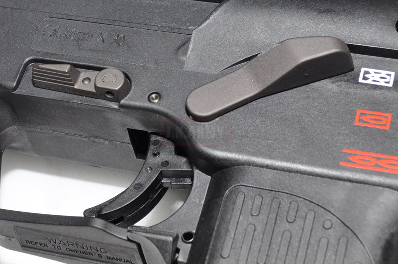 New Wave Small Rice 7 Airsoft Gas Blowback ( WE SMG MP7 GBB ) ( Black ) ( MP7 Style )