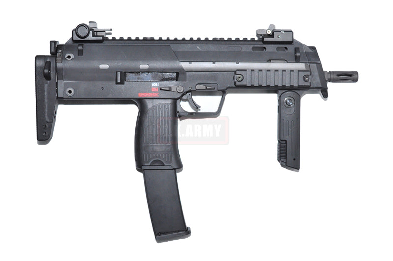 New Wave Small Rice 7 Airsoft Gas Blowback ( WE SMG MP7 GBB ) ( Black ) ( MP7 Style )