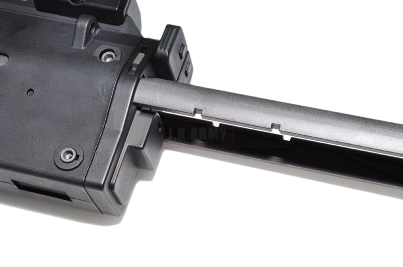 New Wave Small Rice 7 Airsoft Gas Blowback ( WE SMG MP7 GBB ) ( Black ) ( MP7 Style )