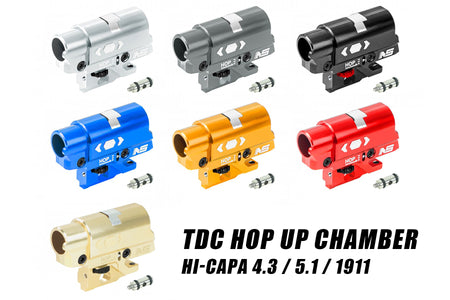 NexxSpeed TDC Hop Up Chamber For Tokyo Marui TM Hi-Capa 4.3 / 5.1 / Gold Match / 1911 GBBP ( Purple )