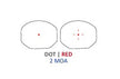 Nutrek Optics THUNDER G2 1x30x22 Multi-Reticle Red Dot Sight