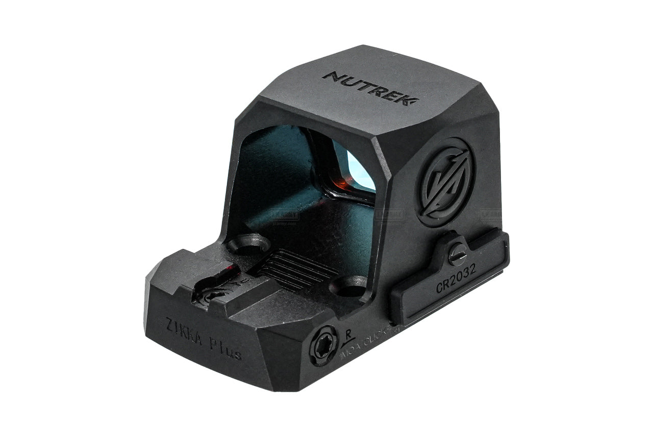 Nutrek Optics ZIKKA PLUS 1x24x18 Open Red Dot Sight ( 3 MOA / 6 MOA )-6 MOA