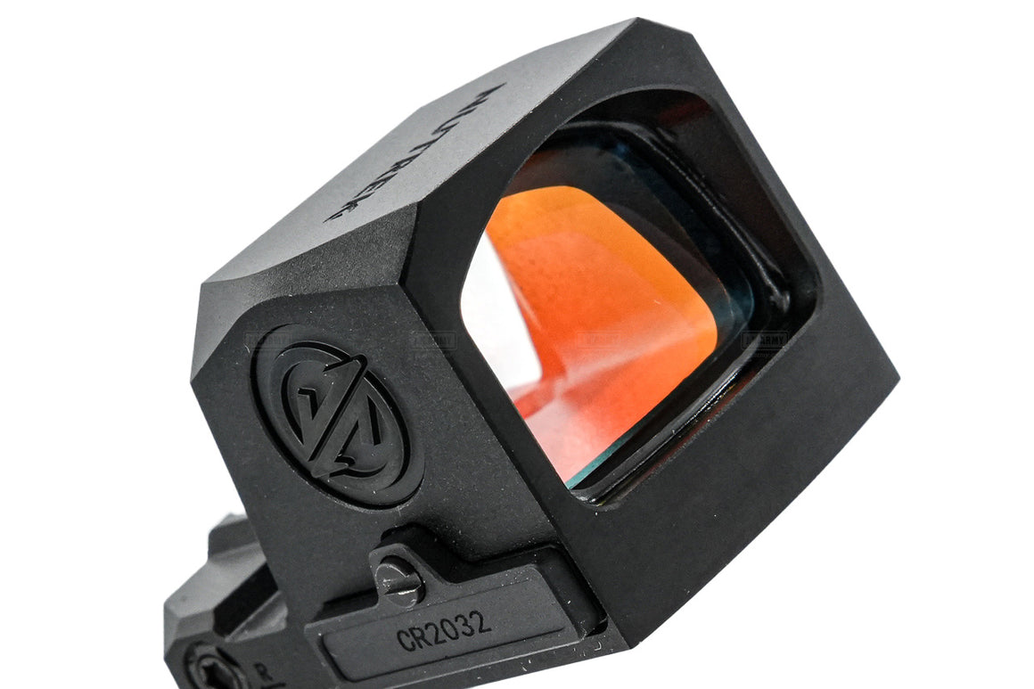 Nutrek Optics ZIKKA PLUS 1x24x18 Open Red Dot Sight ( 3 MOA / 6 MOA )-6 MOA
