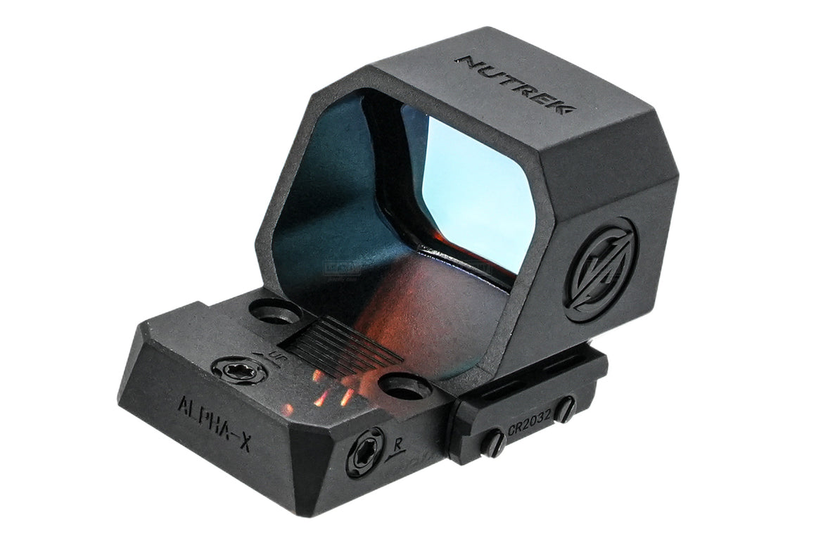 Nutrek Optics ALPHA-X 1x30x23 Extra-Large FOC Reflex Red Dot Sight ( 3 MOA / 6 MOA )-6 MOA