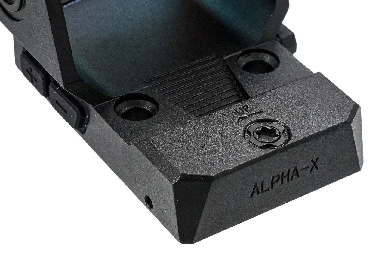 Nutrek Optics ALPHA-X 1x30x23 Extra-Large FOC Reflex Red Dot Sight ( 3 MOA / 6 MOA )-6 MOA