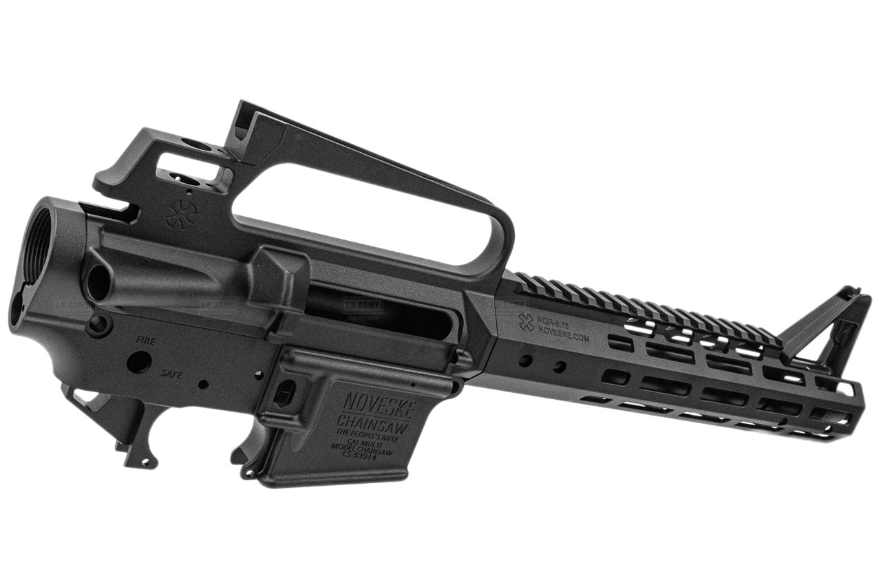 EMG Noveske Licensed A2 Carry Handle Upper Chainsaw Receiver and FSP Handguard Conversion Kit Set For Marui TM MWS GBBR Series ( by DYTAC )