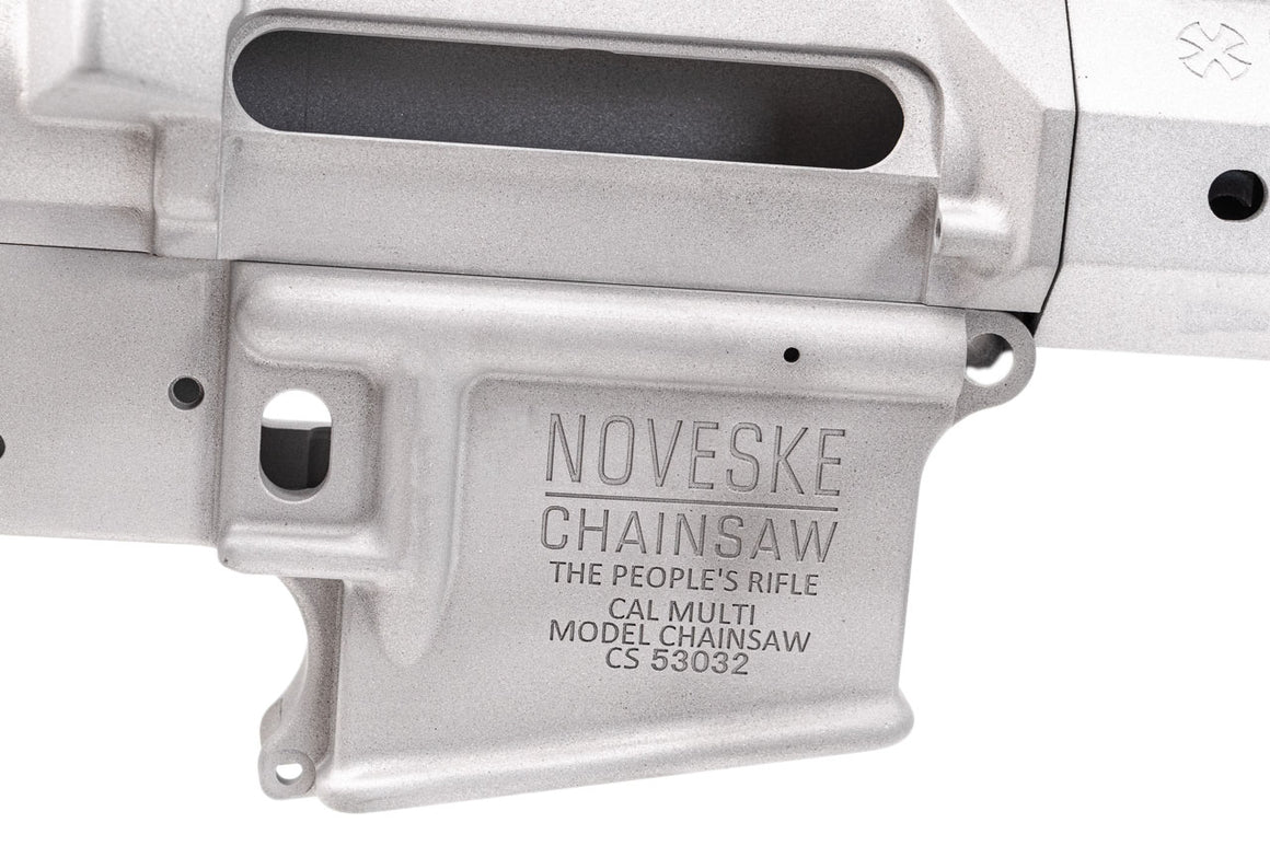 EMG Noveske Licensed A2 Carry Handle Upper Chainsaw Receiver and FSP Handguard Conversion Kit Set For Marui TM MWS GBBR Series ( by DYTAC ) ( RAW Edition, Non-Anodized )