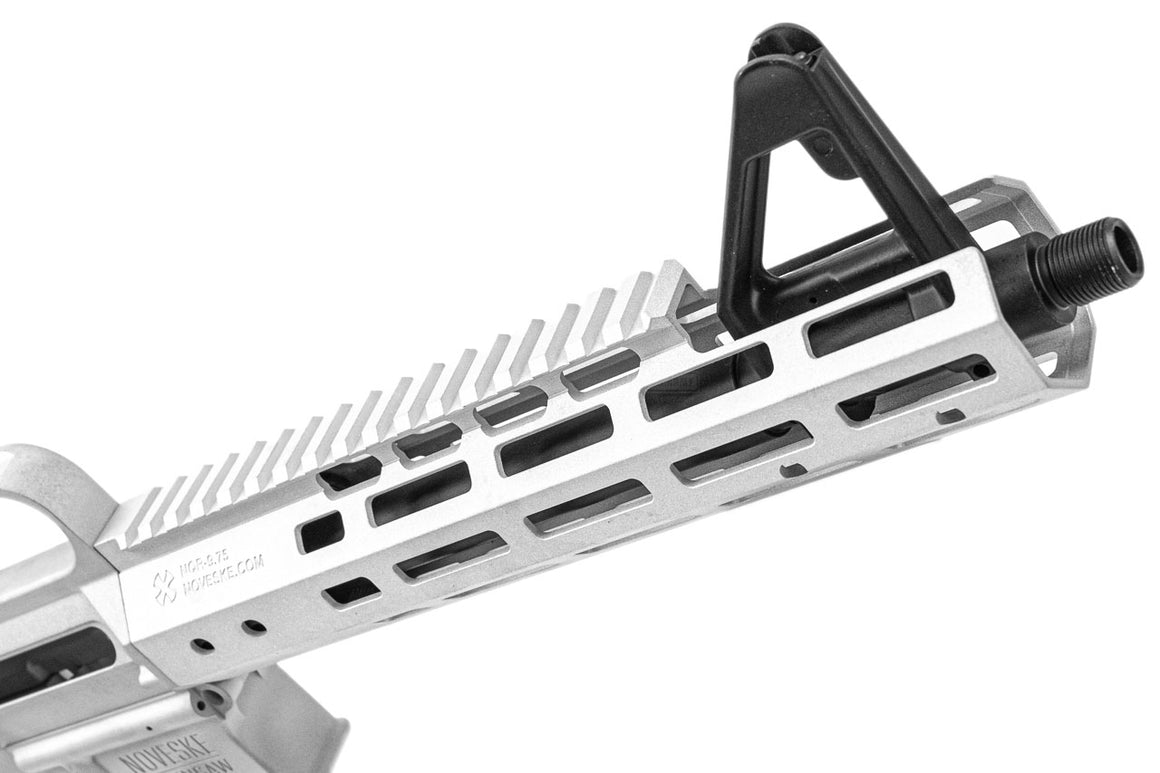 EMG Noveske Licensed A2 Carry Handle Upper Chainsaw Receiver and FSP Handguard Conversion Kit Set For Marui TM MWS GBBR Series ( by DYTAC ) ( RAW Edition, Non-Anodized )