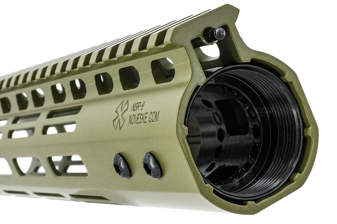 EMG Noveske NSR9 Handguard Set For Marui TM MWS / CGS AR / M4 GBBR Series ( by CGS ) -Olive Drab