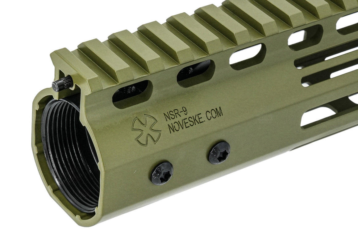 EMG Noveske NSR9 Handguard Set For Marui TM MWS / CGS AR / M4 GBBR Series ( by CGS ) -Olive Drab
