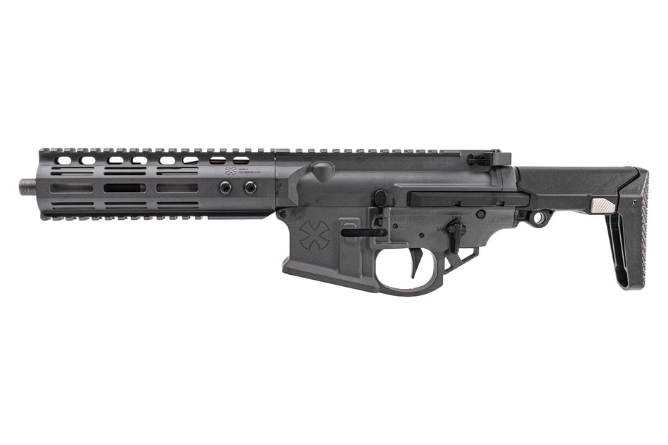 EMG Noveske Licensed 7.94” Gen 4 Ghetto Blaster Pre-Assembled MWS Conversion Kit For Marui TM MWS GBBR ( Sniper Grey ) ( by DYTAC )