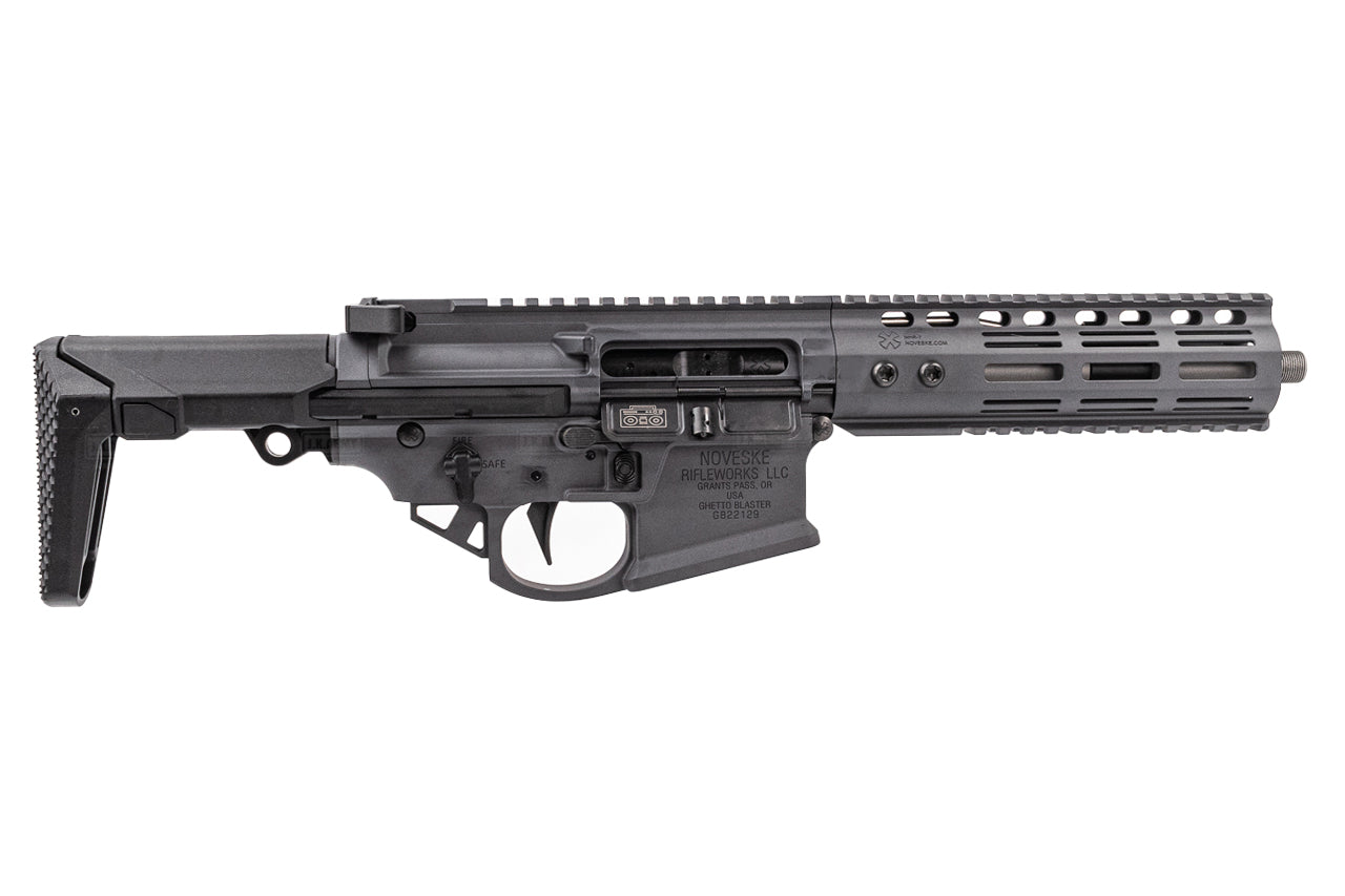 EMG Noveske Licensed 7.94” Gen 4 Ghetto Blaster Pre-Assembled MWS Conversion Kit For Marui TM MWS GBBR ( Sniper Grey ) ( by DYTAC )