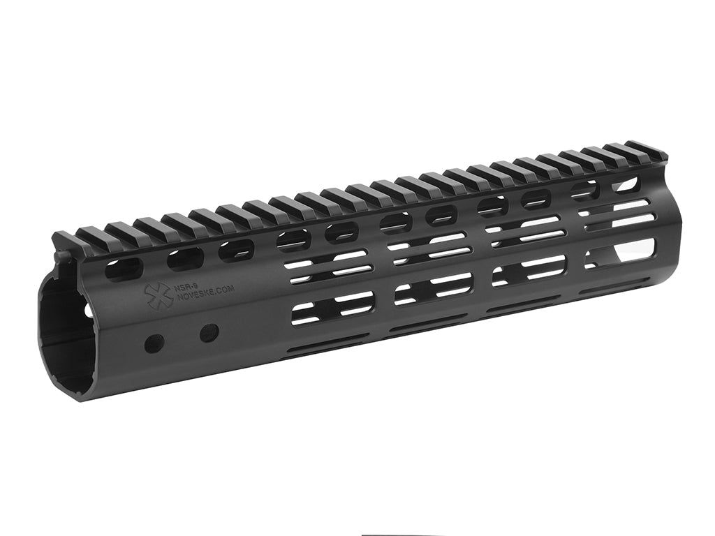 EMG Noveske Licensed 9" NSR Rail M-LOK Gen3 N4 Receiver Kit for Marui TM M4 MWS GBB Series ( CERAKOTE DE / Black )-Black
