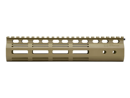 EMG Noveske Licensed 9" NSR Rail M-LOK Gen3 N4 Receiver Kit for Marui TM M4 MWS GBB Series ( CERAKOTE DE / Black )-Black
