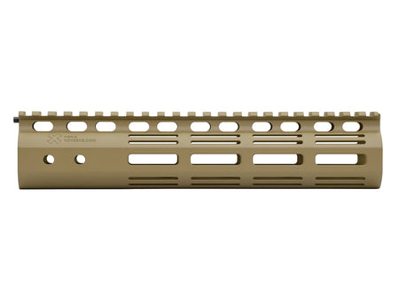 EMG Noveske Licensed 9" NSR Rail M-LOK Gen3 N4 Receiver Kit for Marui TM M4 MWS GBB Series ( CERAKOTE DE / Black )-Black