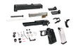 EMG Licensed CNC Steel Staccato C ( RMR Version ) Slide + Aluminum Frame Kit For Marui TM Hi-Capa GBBP Series