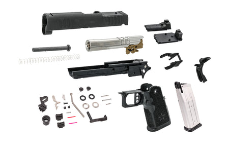 EMG Licensed CNC Steel Staccato C ( RMR Version ) Slide + Aluminum Frame Kit For Marui TM Hi-Capa GBBP Series