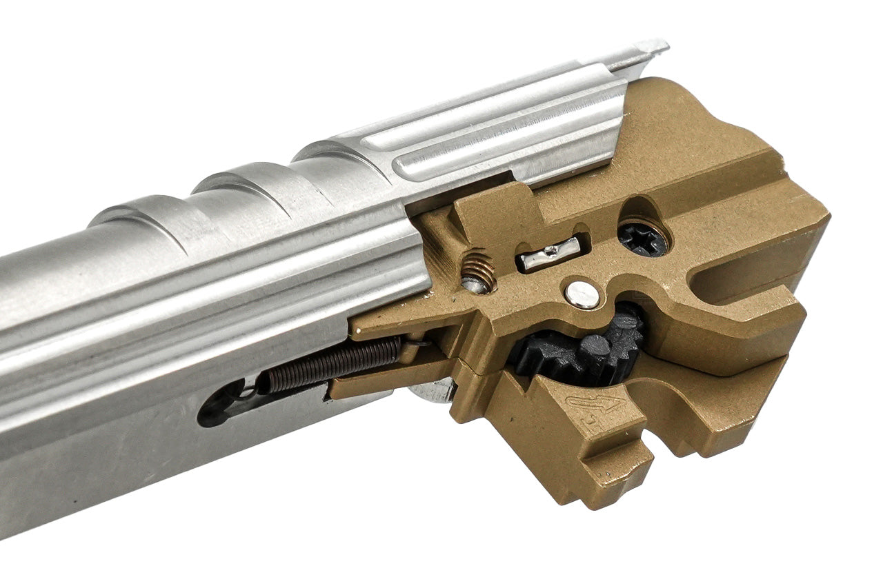 EMG Licensed CNC Steel Staccato C ( RMR Version ) Slide + Aluminum Frame Kit For Marui TM Hi-Capa GBBP Series