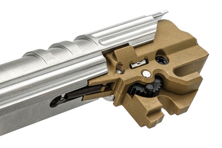 EMG Licensed CNC Steel Staccato C ( RMR Version ) Slide + Aluminum Frame Kit For Marui TM Hi-Capa GBBP Series