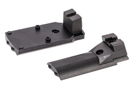 EMG Licensed CNC Aluminum Staccato C ( RMR Version ) Slide & Frame Kit For Marui TM Hi-Capa GBBP Series