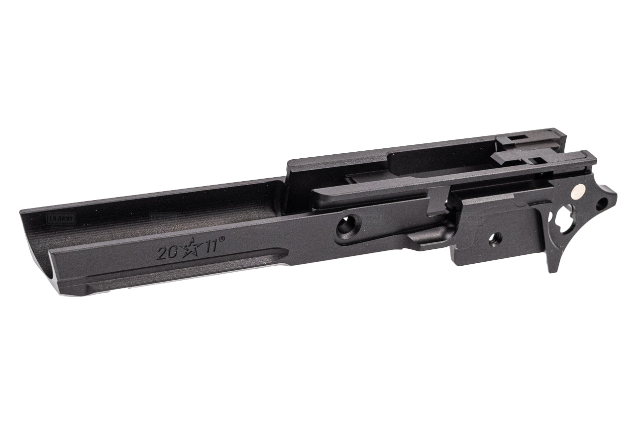 EMG Licensed CNC Aluminum Staccato C ( RMR Version ) Slide & Frame Kit For Marui TM Hi-Capa GBBP Series