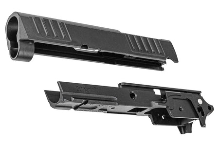 EMG Licensed CNC Aluminum Staccato CS ( RMR Version ) Slide & Frame Kit For Marui TM Hi-Capa GBBP Series
