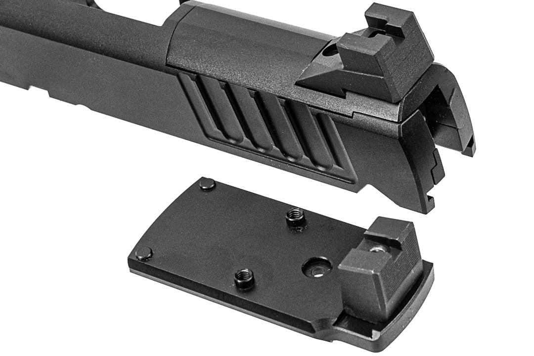 EMG Licensed CNC Aluminum Staccato CS ( RMR Version ) Slide & Frame Kit For Marui TM Hi-Capa GBBP Series
