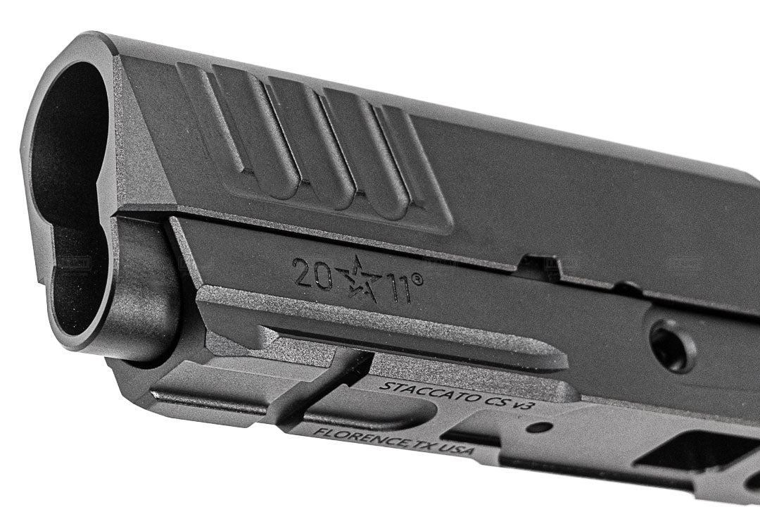 EMG Licensed CNC Aluminum Staccato CS ( RMR Version ) Slide & Frame Kit For Marui TM Hi-Capa GBBP Series