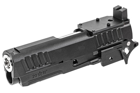 EMG Licensed CNC Aluminum Staccato CS ( RMR Version ) Slide & Frame Kit For Marui TM Hi-Capa GBBP Series