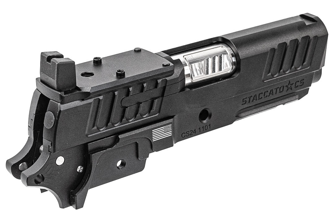 EMG Licensed CNC Aluminum Staccato CS ( RMR Version ) Slide & Frame Kit For Marui TM Hi-Capa GBBP Series