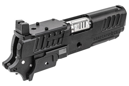 EMG Licensed CNC Aluminum Staccato CS ( RMR Version ) Slide & Frame Kit For Marui TM Hi-Capa GBBP Series