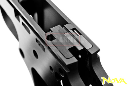 Nova " Gold Cup Nation Match " Aluminum Frame & Slide Kit for Marui Airsoft 1911 Series - Black ( Limited )