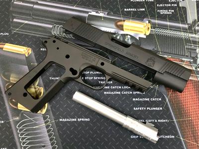 NOVA SFA Operator CNC Aluminum Frame & Slide Kit ( RMR ) for Marui Airsoft 1911 / MEU series