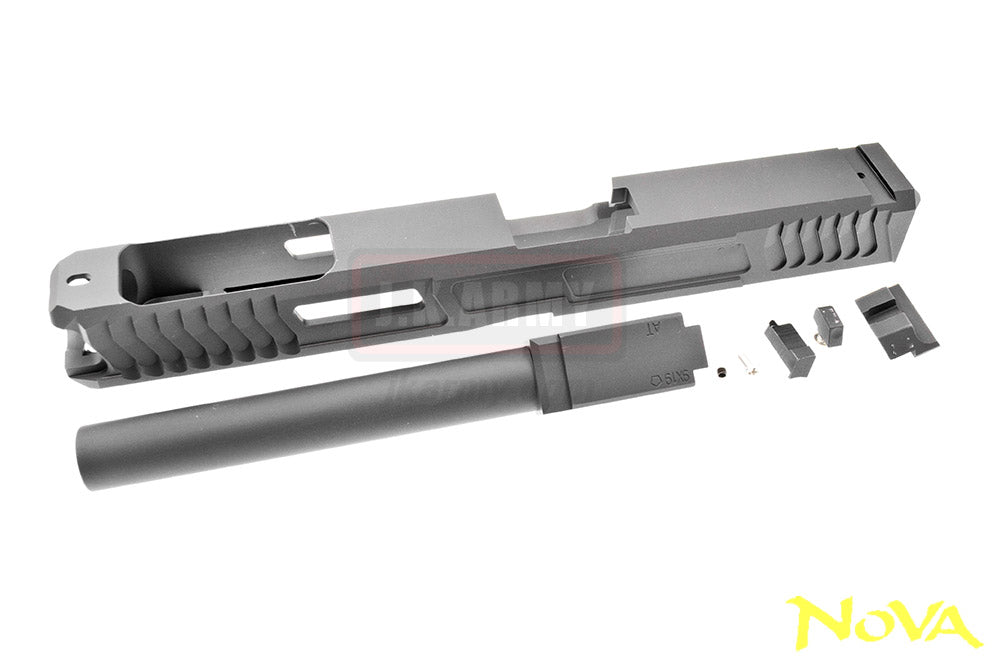 NOVA LK Style 34 Std. Ver. Slide Set for Marui G Model GBB Pistol ( Black )