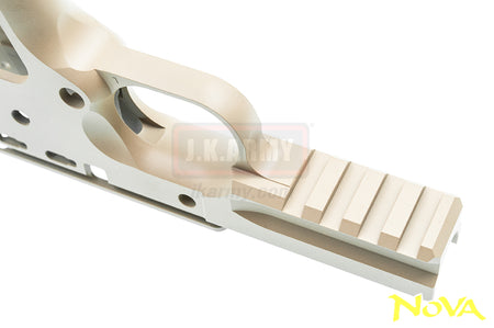 Nova M45A1 CQBP Aluminum Frame & Slide Kit for Marui Airsoft 1911 Series ( Cerakote FDE )