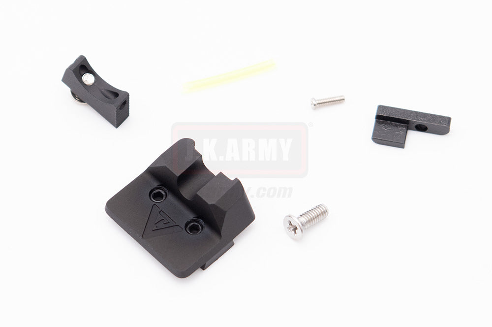 NOVA 34 Gen4 Style W.C CNC Aluminum Slide for TM 17 Gen4 Model GBB Pistol ( Black )