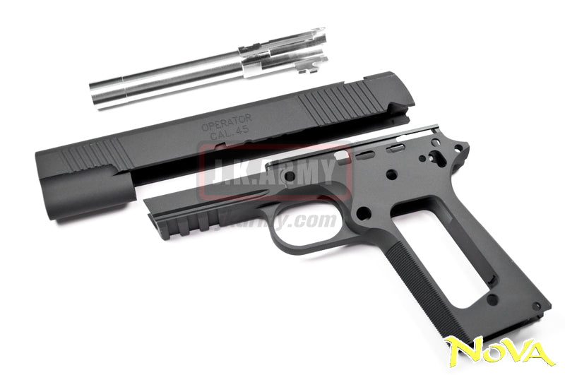 Nova SFA Loaded Operator Aluminum Frame & Slide Kit for Marui 1911 / MEU series