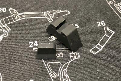 Nova Raised Sight for RMR Style Slide for Nova / Guarder G Model GBB Airsoft Slide Set