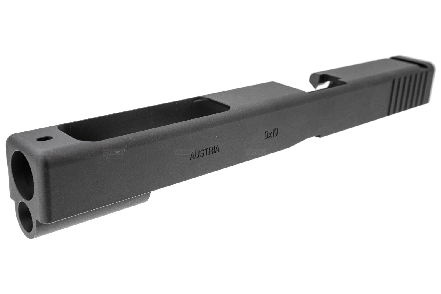 Nova / Bomber 17L Style CNC Aluminum Slide with Barrel for Tokyo Marui TM G17 GBBP Airsoft Series