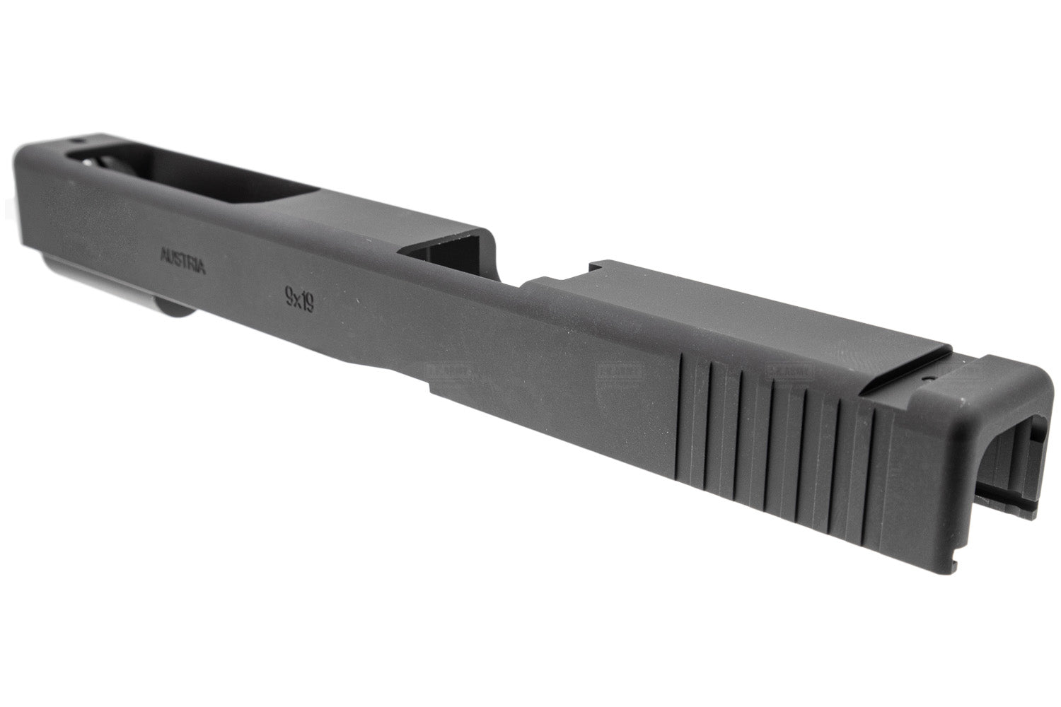 Nova / Bomber 17L Style CNC Aluminum Slide with Barrel for Tokyo Marui TM G17 GBBP Airsoft Series