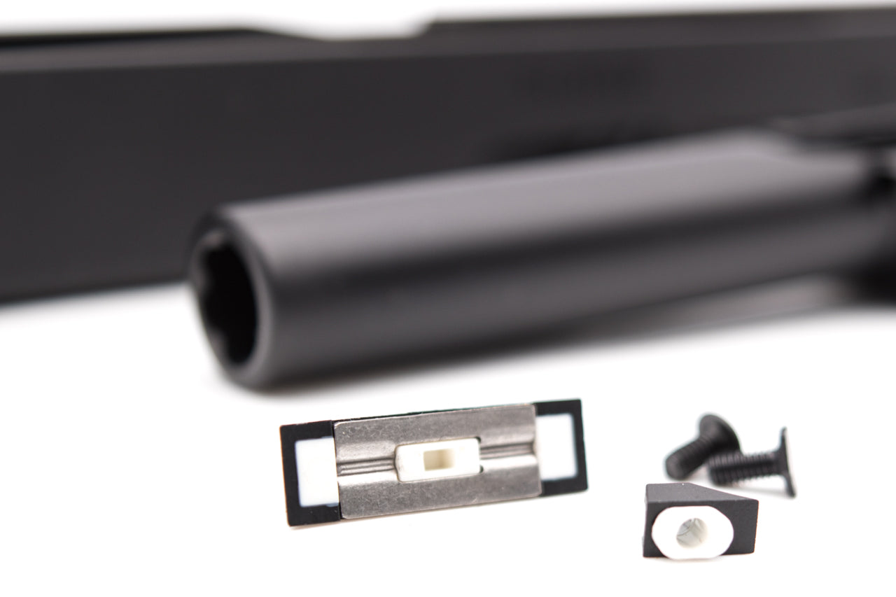 Nova CNC Aluminum 19 MOS Slide Kit for Tokyo Marui TM G Model 19 Gen3 GBB Series ( Black )